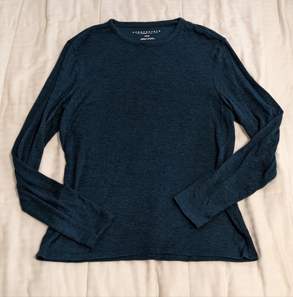 AEROPOSTALE lightweight long sleeve sweater top size Medium